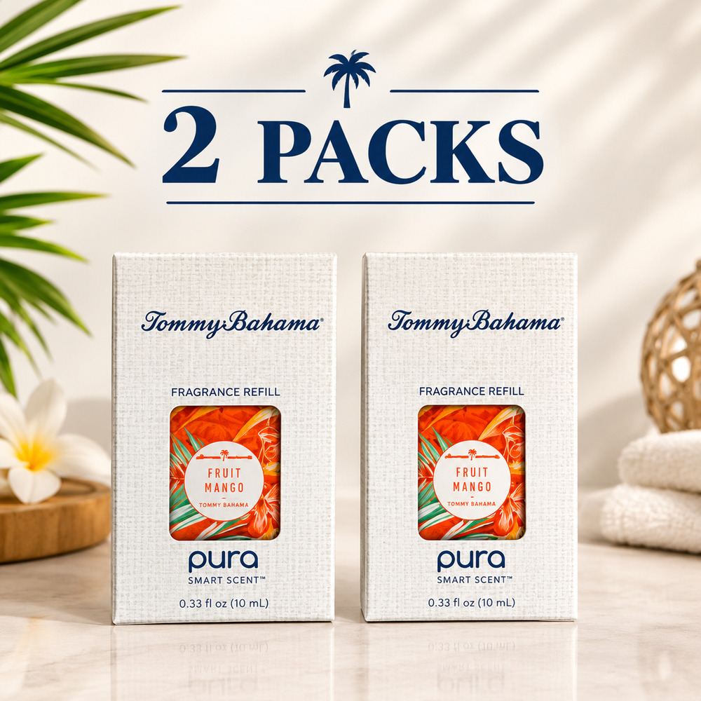 Tommy Bahama Pura Smart Scent Fruit Mango Fragrance Refill 10ml 2 Pack